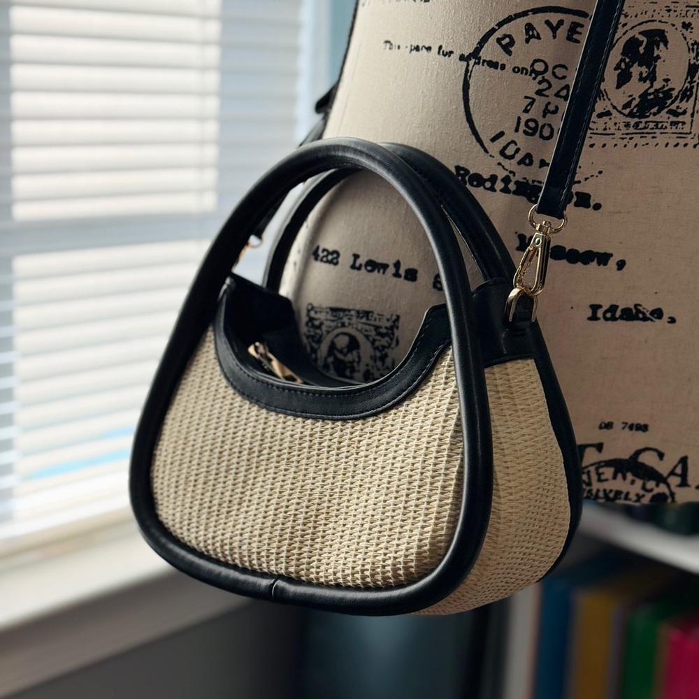Woven Crossbody Bag